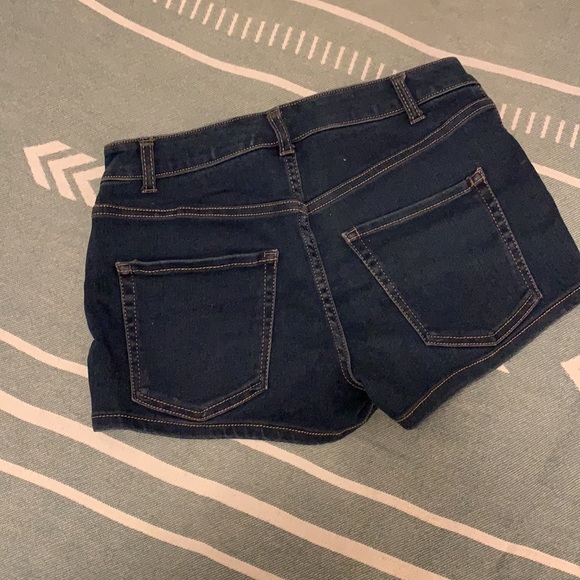 Dark wash shorts - Picture 2 of 2